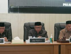 Rapat Paripurna DPRD, Bupati Sampaikan Nota Pengantar Tentang Raperda APBD Perubahan TA 2023