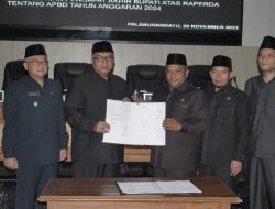 Bupati Sukabumi Sampaikan Pendapat Akhir Atas Raperda APBD Tahun Anggaran 2024
