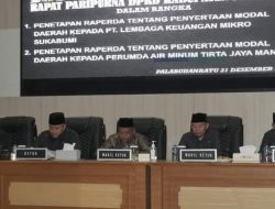 Bupati Jelaskan Urgensi Disusunnya Dua Raperda Dalam Rapat Paripurna DPRD Kab. Sukabumi