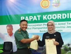 Distan Kabupaten Sukabumi Kerjasama Strategis dengan Dua Kodim Kawal PAT