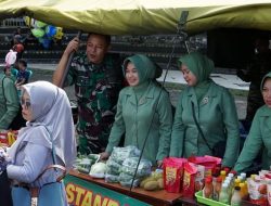 Gelar Bazar Ramadhan, KODIM 0622 Kab. Sukabumi Sediakan Produk Dengan Harga Terjangkau