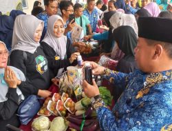 Bupati Majalengka Buka Gerakan Pangan Murah (GPM) untuk Stabilkan Harga Jelang Lebaran.