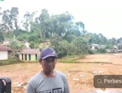 Lahan Pertanian Warga Desa Cihaur Rusak, Diduga akibat Limbah dari PT Golden