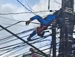 Seorang Petugas PLN Tewas Saat Memperbaiki Jaringan  Listrik di Wilayah Cileungsi Kab. Bogor