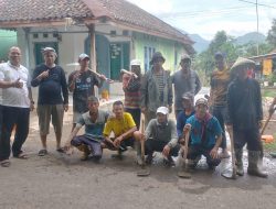 Pemdes Tanjungsari Laksanakan Betonisasi Jalan Desa Gunakan Anggaran DD 2025