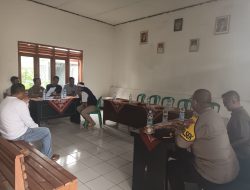 Jelang Pelaksanaan Pilkades PAW Di Purwakarta, Polsek Plered Lakukan Simulasi Pengamanan