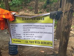 Petani Citamiang Terbantu, Irigasi Baru Diresmikan